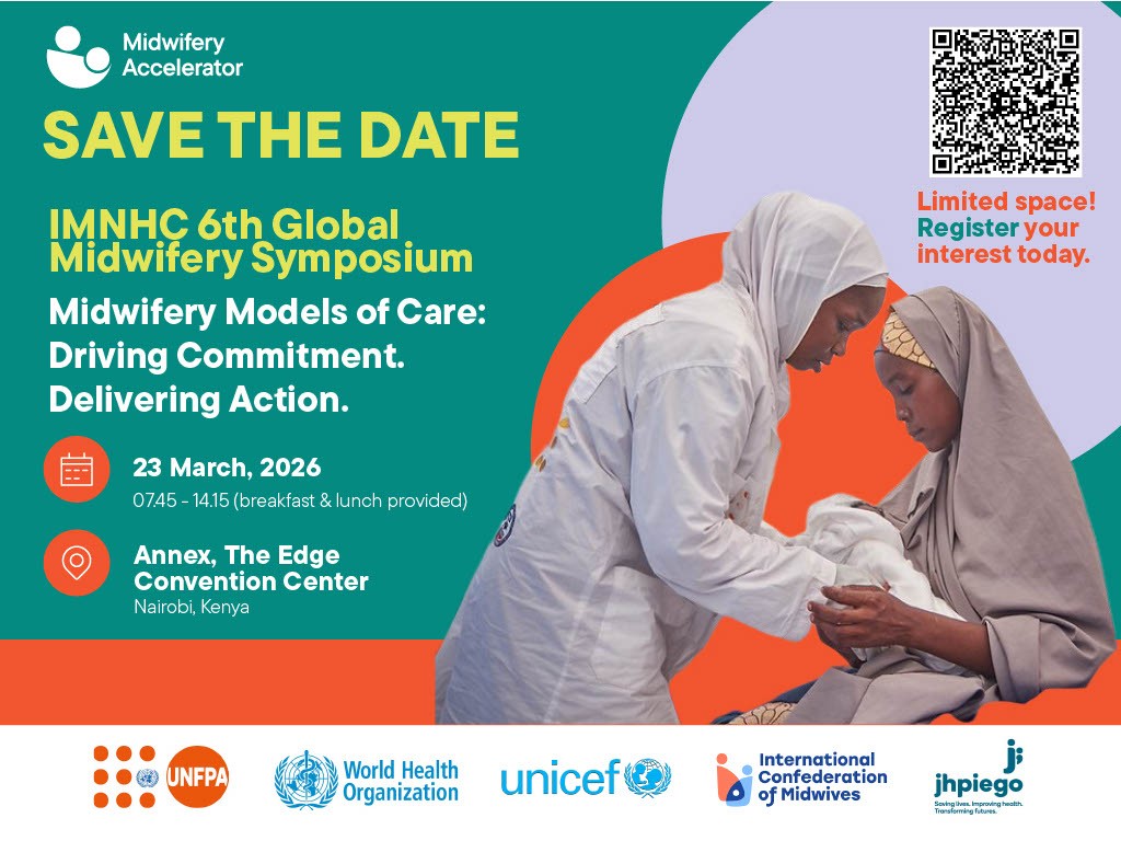 The 6th Global Midwifery Symposium flyer