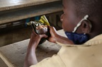 Once schools re-open in the Republic of Congo, children will be receiving Mbala Pinda, a delicious and healthy snack, locally produced by women groups.