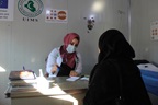 Partners provide psychosocial support and GBV case management as needed in the referral centre of the UNFPA-supported reproductive health facility in Anbar