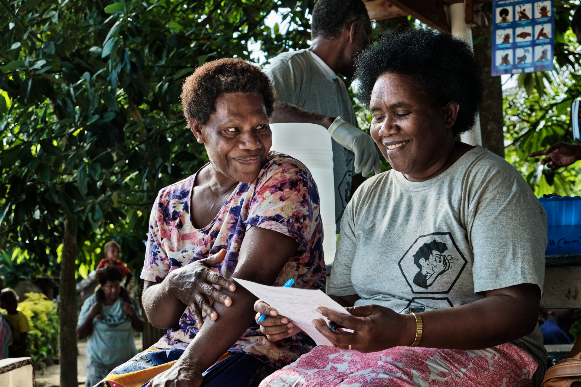 Noncommunicable diseases (NCD) and Neglected Tropical Diseases (NTDs) mass campaign at communities in Vanuatu