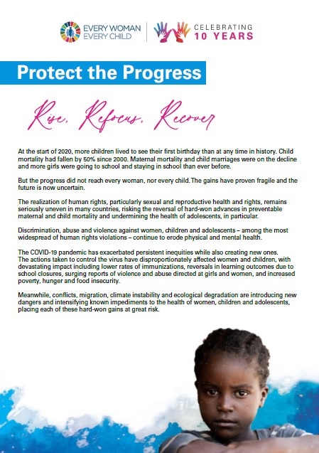 Protect the Progress: in brief