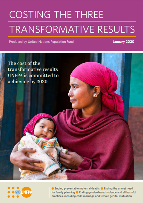 UNFPA: Costing the three transformative results