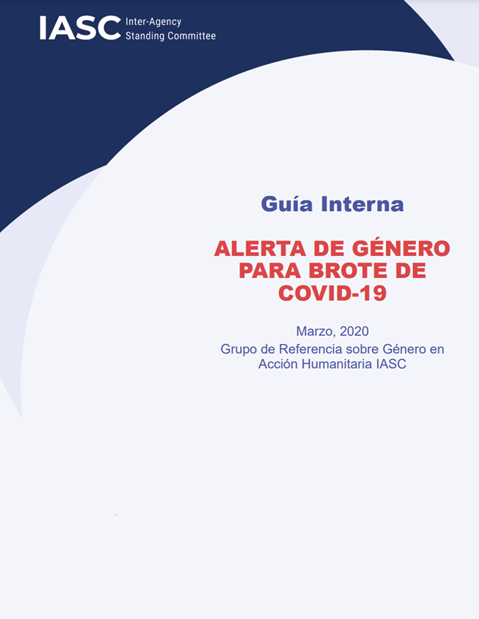 Alerta de género para brote de COVID-19