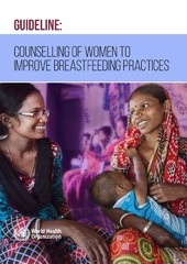 WHO guide: Counselling of women to improve breastfeeding practices