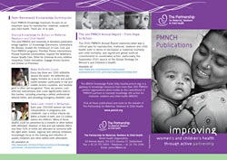 PMNCH Flyer 2011