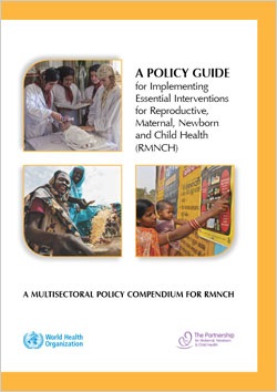 A multisectoral policy compendium for RMNCH