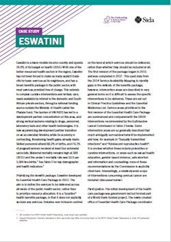 Case study: Eswatini