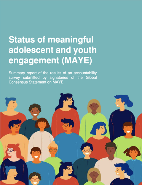 Status of meaningful adolescent and youth engagement (MAYE)
