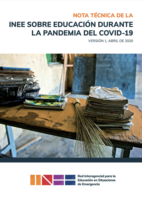 Nota técnica de la INEE sobre educación durante la pandemia de la COVID-19