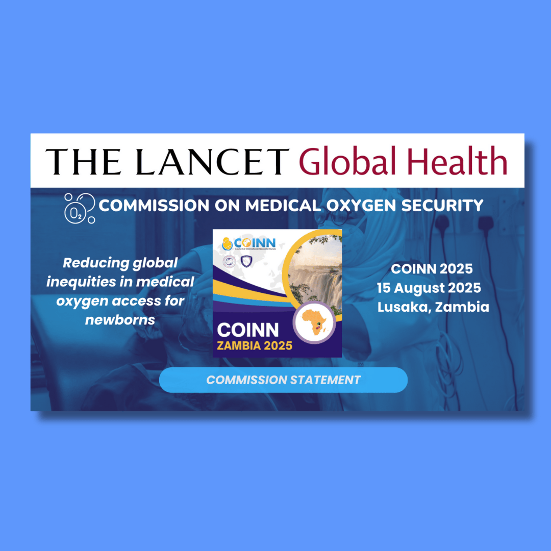 The Lancet Global Health Oxygen Commission calls for universal access to pulse oximetry and medical oxygen in all health facilities delivering and caring for babies.