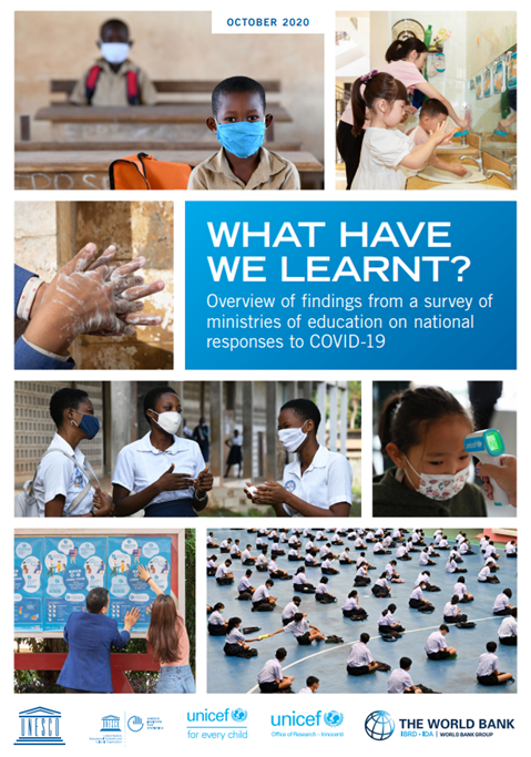 What have we learnt? Overview of findings from a survey of ministries of education on national responses to COVID-19