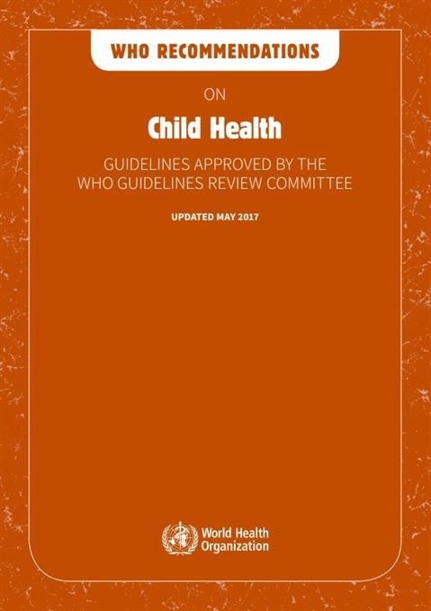 WHO recommendations on child health